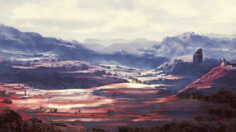 Fantasy terrains